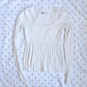 Hollister babydoll top